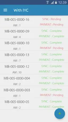 With IYC android App screenshot 1